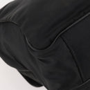 PRADA Hand Bag Nylon Black Silver Auth bs33914-16