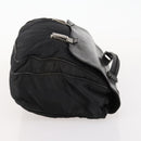 PRADA Hand Bag Nylon Black Silver Auth bs33914-3