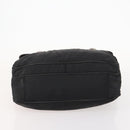 PRADA Hand Bag Nylon Black Silver Auth bs33914-5