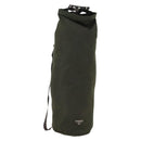 PRADA Shoulder Bag Nylon Khaki Silver Auth bs33915-1