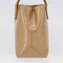 LOUIS VUITTON Monogram Vernis Reade PM Hand Bag Noisette M91334 LV Auth bs33919-3