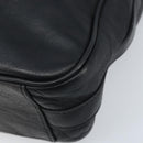 DOLCE&GABBANA Handtas Leer Zilver Zwart Auth bs33923-9
