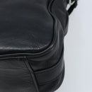 DOLCE&GABBANA Handtas Leer Zilver Zwart Auth bs33923-15