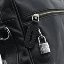 DOLCE&GABBANA Handtas Leer Zilver Zwart Auth bs33923-17