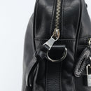 DOLCE&GABBANA Handtas Leer Zilver Zwart Auth bs33923-11