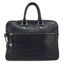 DOLCE&GABBANA Handtas Leer Zilver Zwart Auth bs33923-13
