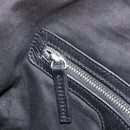 DOLCE&GABBANA Handtas Leer Zilver Zwart Auth bs33923-21