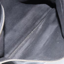 DOLCE&GABBANA Handtas Leer Zilver Zwart Auth bs33923-24