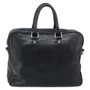 DOLCE&GABBANA Handtas Leer Zilver Zwart Auth bs33923-2