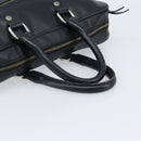 DOLCE&GABBANA Handtas Leer Zilver Zwart Auth bs33923-7