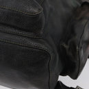 VALENTINO Backpack Leather Khaki Auth bs33924-17