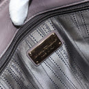 Salvatore Ferragamo Tote Bag Leather Gray Gold Auth bs33929-18