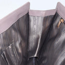 Salvatore Ferragamo Tote Bag Leather Gray Gold Auth bs33929-20