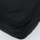 PRADA Handtasche Nylon Silber Schwarz Auth bs33931-16