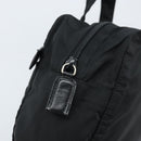 PRADA Handtasche Nylon Silber Schwarz Auth bs33931-10