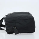 PRADA Handtasche Nylon Silber Schwarz Auth bs33931-4