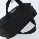 PRADA Handtasche Nylon Silber Schwarz Auth bs33931-6