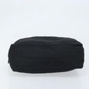 PRADA Handtasche Nylon Silber Schwarz Auth bs33931-5