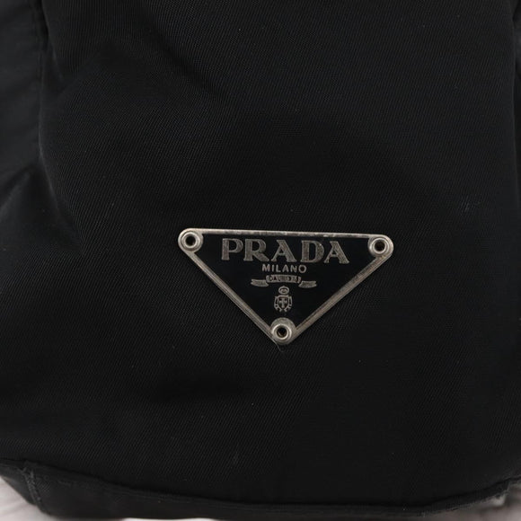PRADA Hand Bag Nylon Black Auth bs33933