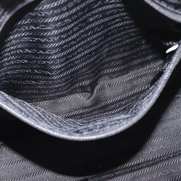 PRADA Hand Bag Nylon Black Auth bs33933