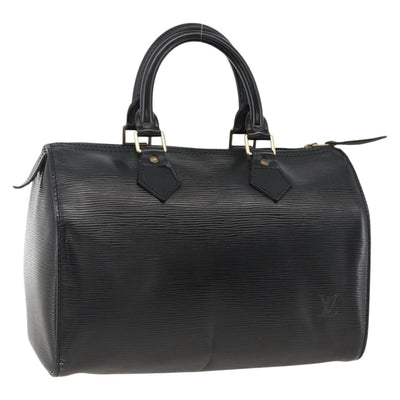 LOUIS VUITTON Epi Speedy 25 Hand Bag Black M59042 LV Auth bs33934