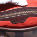 LOUIS VUITTON Damier Ebene Marais Schoudertas N42240 LV Auth bs33936-17