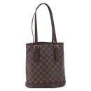 LOUIS VUITTON Damier Ebene Marais Schoudertas N42240 LV Auth bs33936-13