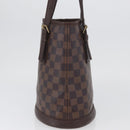 LOUIS VUITTON Damier Ebene Marais Schoudertas N42240 LV Auth bs33936-4