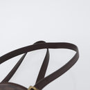 LOUIS VUITTON Damier Ebene Marais Schoudertas N42240 LV Auth bs33936-8