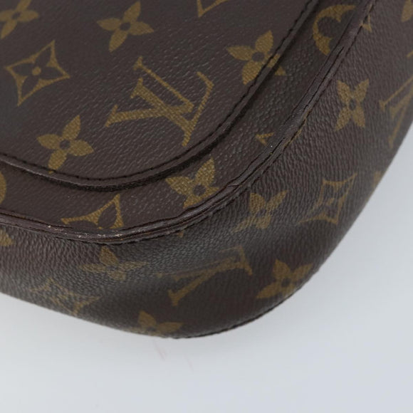 LOUIS VUITTON Monogram Saint Cloud GM Shoulder Bag M51242 LV Auth bs33939