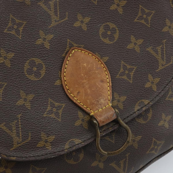 LOUIS VUITTON Monogram Saint Cloud GM Shoulder Bag M51242 LV Auth bs33939