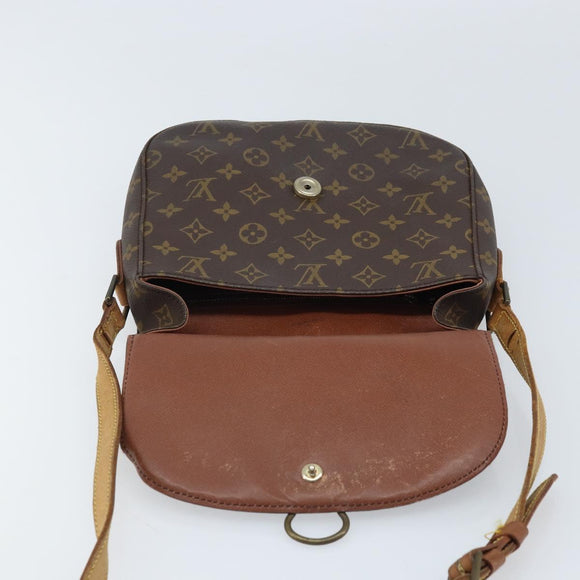 LOUIS VUITTON Monogram Saint Cloud GM Shoulder Bag M51242 LV Auth bs33939