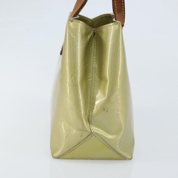 LOUIS VUITTON Monogram Vernis Reade PM Handtas Gris M91145 LV Auth bs33944