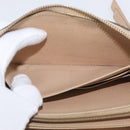 LOUIS VUITTON Empreinte Zippy Wallet Long Wallet Beige M61866 LV Auth bs33946-17