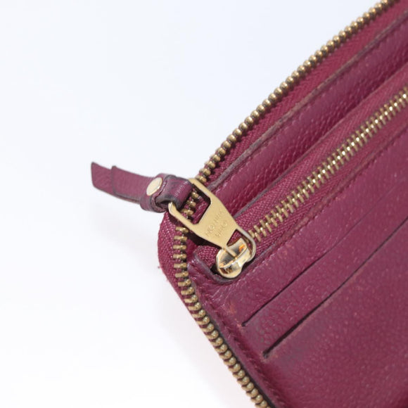 LOUIS VUITTON Empreinte Portefeuille Secret Ron Wallet Oroll M60359 Auth bs33947
