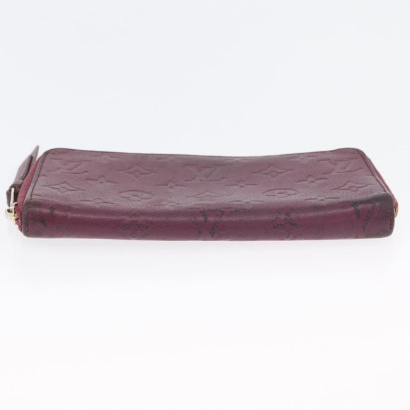 LOUIS VUITTON Empreinte Portefeuille Secret Ron Wallet Oroll M60359 Auth bs33947
