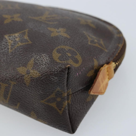LOUIS VUITTON Monogram Pochette Cosmetic PM Cosmetisch Tasje M47515 Auth bs33950