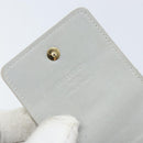 LOUIS VUITTON Monogram Vernis Green Cigarette Case Gris LV Auth bs33952-18