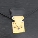 LOUIS VUITTON Epi Serviette Conseiller Business Bag Black M54422 LV Auth bs33953-17