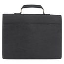 LOUIS VUITTON Epi Serviette Conseiller Business Bag Black M54422 LV Auth bs33953-2