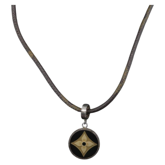 LOUIS VUITTON Monogram Pandantif Necklace M65436 LV Auth bs33954