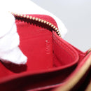 LOUIS VUITTON Monogram Vernis Zippy Wallet Long Wallet Red M90200 Auth bs33958-12