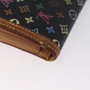LOUIS VUITTON Multicolor Portefeuille Viennois Wallet Black M92988 Auth bs33960-16