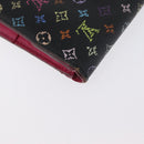 LOUIS VUITTON Multicolor Portefeuille Insolite Wallet Black M93754 Auth bs33961-15