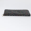 LOUIS VUITTON Multicolor Portefeuille Insolite Wallet Black M93754 Auth bs33961-6