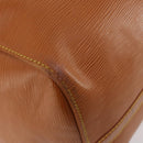 LOUIS VUITTON Epi Keepall 50 Boston Bag Brown M42968 LV Auth bs33962-14