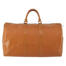 LOUIS VUITTON Epi Keepall 50 Boston Bag Brown M42968 LV Auth bs33962-13