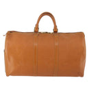 LOUIS VUITTON Epi Keepall 50 Boston Bag Brown M42968 LV Auth bs33962-2
