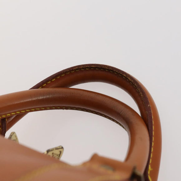 LOUIS VUITTON Epi Keepall 50 Boston Bag Brown M42968 LV Auth bs33962