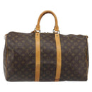 LOUIS VUITTON Monogram Keepall 45 Boston Bag M41428 LV Auth bs33963-2